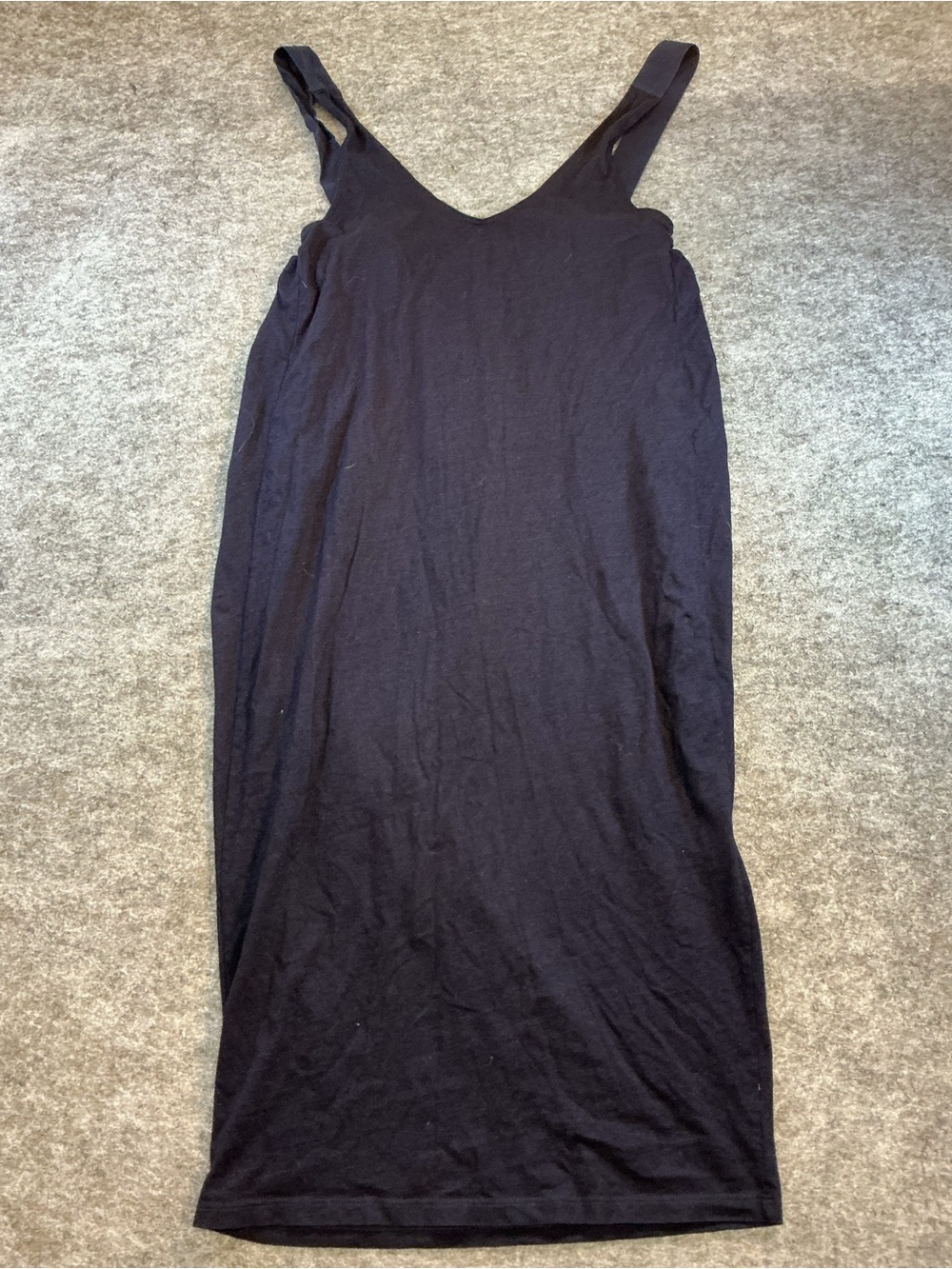 AG Barrel Overall Sleeveless Navy V-Neck Women’s Dress Size L